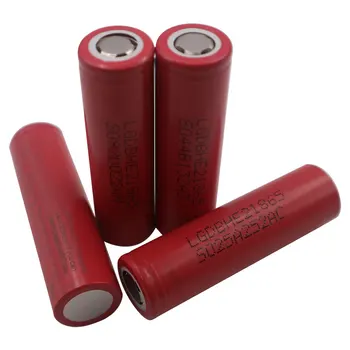 C&P LGDBHE21865 cell batteries 2500mAh 3 komada INR18650 Li-ion baterija 3.6 V 2.5 Ah high power cell battery brzina pražnjenja 20A