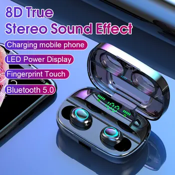 1 par bežičnih slušalica S11 Sport In-ear Slušalice stereo handsfree buke slušalice, stalak za punjenje kutija