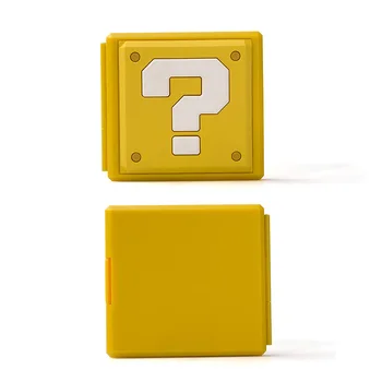 Prijenosne igraće karte torbica blok pitanja za Nintend prekidač na udarce hard Shell kutija za pohranu prekidač NS Game Card box