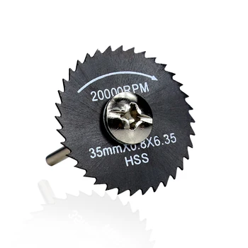 CMCP Mini Circular Saw Blade Set 6 / 7pcs HSS rezni disk rotirajući alat pribor za drvene i plastične, aluminijske reznih alata