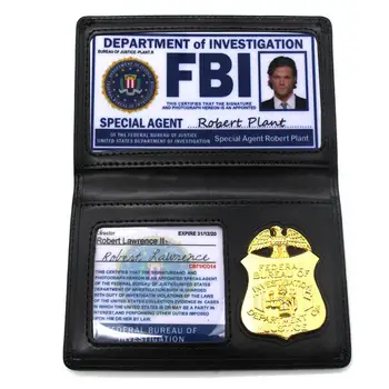 Topla rasprodaja igranje uloga rekvizite Nadnaravno Dean Sam Winchester FBI ikonu držač kartice je policija osobne iskaznice cosplay Novi dolazak
