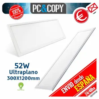 2 Pack LED Panel 52W 30x120 4680lm ultra-tanki udubljenjem pravokutni bijelo svjetlo 300x1200
