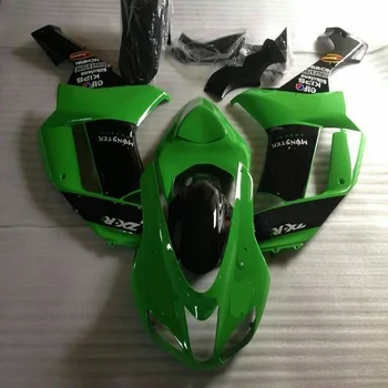 Fei-custom motocikl izglađivanje kit za KAWASAKI Ninja ZX6R 636 07 08 ZX 6R 2007 2008 zx6r ABS zelena crna oplata kit