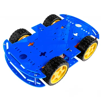 5 boja 4WD Smart Robot Car Chassis Kits za arduino sa slike brzine New(odaberite jednu boju )