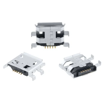 60PCS 5 Pin SMT Socket Konektor Micro USB Type B Donje smještaj 12 modela SMD DIP Socket Connector
