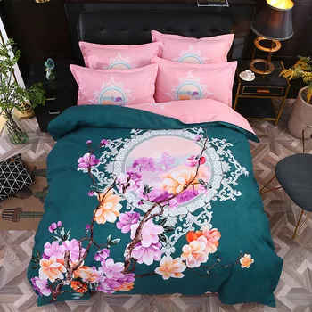 Animacija setovi posteljinu kućni posteljinu 4kom stana skup plahti set posteljine krevetu jastučnicu i deka skup prema dolje perja deka