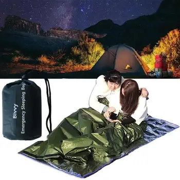 Vanjski hitne vreća za spavanje opstanak višekratna deka deka kamp toplinske pješačenje Keep Bag za Opstanak Rescue Warm Q5T2