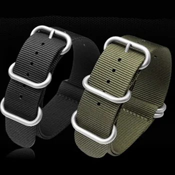 Za Suunto Core Nylon Diver Watch Strap Band Kit W stopice 5-Ring kopča PDV 20 22 24 mm Zulu za NATO G10 + alata