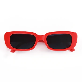 Klasicni pravokutnik sunčane naočale Žene stare male kvadratne sunčane naočale ženski brand modni dizajner crni leopard Eyewears UV400