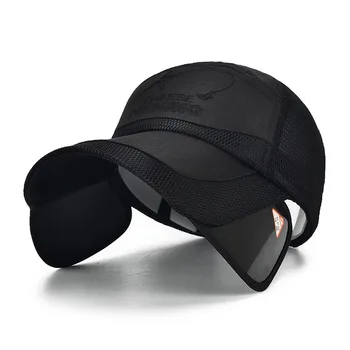 Ljetna солнцезащитная šešir muškarci kantu kape žene Boonie Hat široka polja UV zaštita muške Mreže prozračna riblja kapa plaža šešir bone gorras