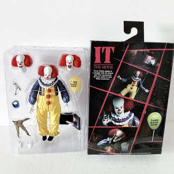 Joker Figure NECA IT Pennywise Stephen King It Clown Joker 2019 Figure Toys lutka za ukras za Noć vještica poklon
