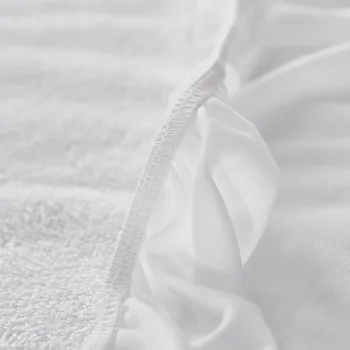 160X200cm vodootporan madrac gornji dio bijeli pamuk frotir tkanina madrac krevet zaštitnik клоп dokaz prašina grinje veo krevetu