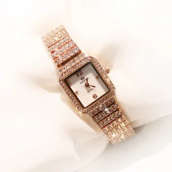 Satovi satovi luksuzni gorski kristal sjaj satovi ženski satovi Satovi ženski Bayan saat relogio feminino reloj mujer