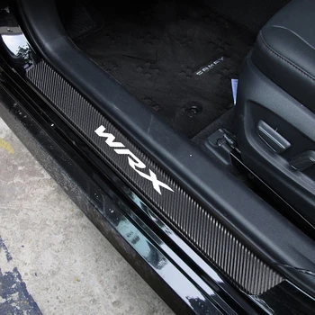 4 kom. /compl. zaštitnik praga vozila za Subaru WRX Carbon Fiber naljepnice auto oprema interijera