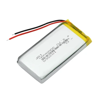 1/2 / 4kom 103565 3.7 V litij-polimer baterija od 3000 mah DIY mobile power charging treasure baterija za DVD GPS PSP Camera E-book