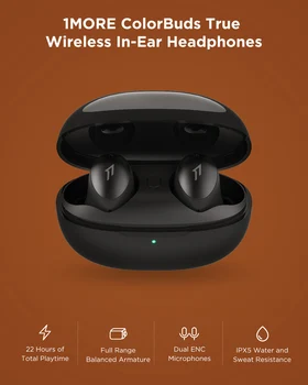 1MORE ColorBuds ESS6001T TWS brzo punjenje Bluetooth Bežične slušalice podrška APTX AAC s mikrofonom+stalak za punjenje kutija za telefone