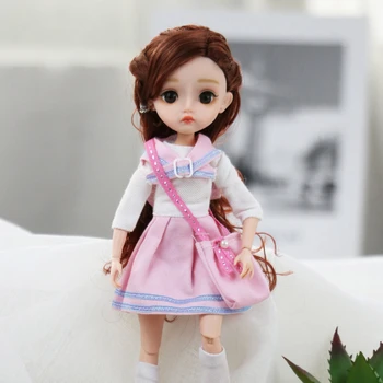 Novi 11 zglob pokretna 28 cm 1/6 lutka s modne odjeće stil oblačenja beba lutke tijela igračke za djevojčice