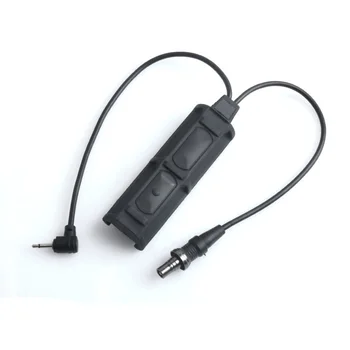 Element Softair PEQ Remote Dual Switch 2 Plug Military Pressure Pad Switch For PEQ M3X Taktički Airsoft Flashlight Accessories