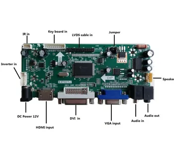 Kit za B156HW01 V7 M. NT68676 40pin Panel Monitor DVI HDMI AUO Display 1920X1080 LCD VGA Kontroler board 15.6 