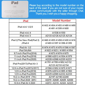 Smiješno crtani film avokado za Air 4 iPad 10.2 8th Generation Case 6th 7th Pro 11 2020 Mini 2 5 Cover 9.7 Tablet Stand 10.5 Air 3