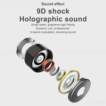 9D stereo slušalice L21 True HIFI kvalitetu zvuka Bežična Bluetooth 5.0 slušalice sportski slušalice prijenosne slušalice s punjenje mjenjač