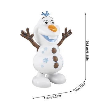 Dječja igračka smrznuti snijeg blago lutka električna glazba ples snjegović hodanje ples, pjevanje interaktivni flash educationalgift