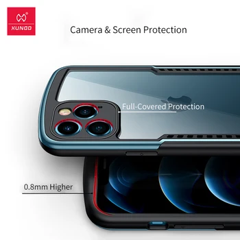 Za iPhone 12 Pro Max Case, Xundd Uredjaj Case za iPhone 11 12 Pro Max Mini Case, mat šok-dokaz branik i poklopac telefona moda