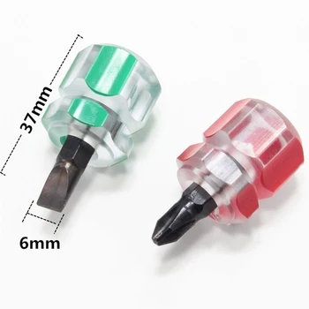 2 komada set odvijača Set mini mali prijenosni rotkvice krunica odvijača transparentna olovka za popravak ručnih alata precizni alati za popravak automobila