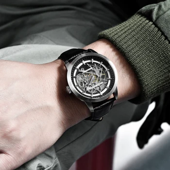 Pagani dizajn automatski kostur satovi za muškarce Top luksuzna marka tourbillon mehanički muški ručni sat poslovne reloj hombre