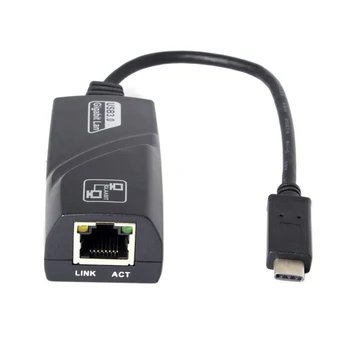 USB 3.1 type C Thunderbolt 3 to 1Gb/s Gigabit Ethernet LAN mrežni adapter USB-C to RJ45 100/1000 Mb/s