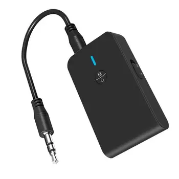 Bluetooth 5.0 predajnik prijemnik 2 u 1 audio bežični adapter APTX niske latencije za auto TV PC zvučnik slušalice 3.5 mm Aux Jack