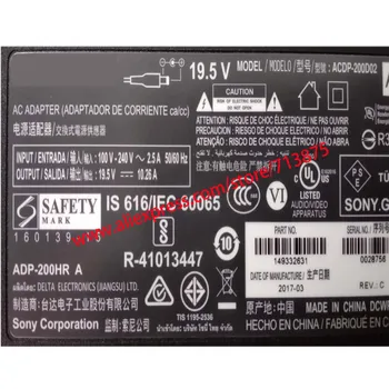 Pravi 19.5 V 10.26 a 200 W ACDP-200D02 ac adapter za SONY KD-55X900E KD-65SD8505 LCD zaslon KD-65SD8505 XBR-55X900E tv 1-493-326-11