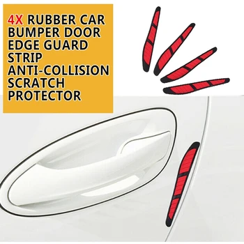 Pcmos Car Door Edge Guard Strip Scratch Zaštitnik Anti-collision Trim Mirror Sticker Auto Exterior Accessories Red Blue Yellow