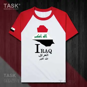 Republika Irak, Irački IRQ Bagdad muška t-shirt nove majice majica kratkih rukava odjeća majica nacionalni tim ljetna moda 50