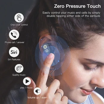 FBYEG [dual dinamički upravljački program] TWS Bežične Bluetooth slušalice woofera slušalice sportske шумоподавляющие slušalice osjetljiv na dodir stereo slušalice
