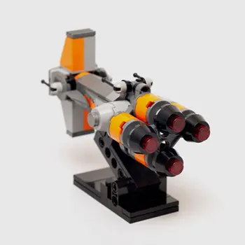 BuildMoc Classic Movie Oružje Hammer Gunship Set Building Blocks MOC Creator Ship Arms Warship Bricks edukativne dječje igračke poklon