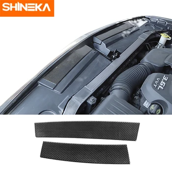 SHINEKA Carbon Fiber Protection Stickers auto motor odjeljak пылезащитная ploča ukrasni poklopac za Dodge Challenger+