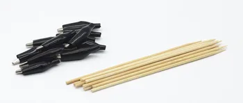 Vojni model spona 20 boja umeće čelična spona boje s бамбуковым omotača olovke