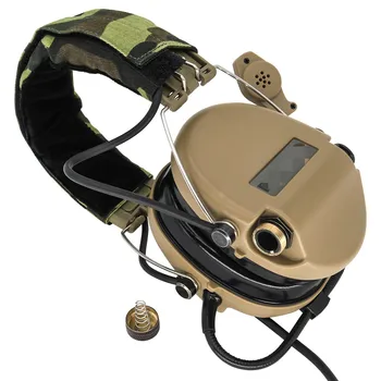 Airsoft tactical Sordin slušalice lov i streljaštvo slušalice vojni kurva buke zaštita sluha slušalica+U94 2 Pin pzr