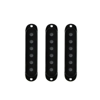 Novi 3pcs crna Pipdog gitara jednostruka zavojnica kurva pokriva 48 mm / 50 mm / 52 mm za električnu gitaru pribor